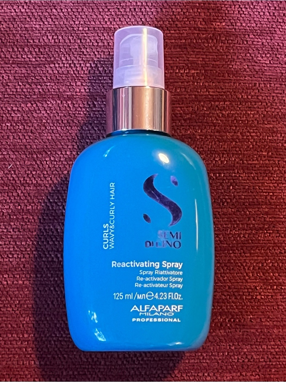 ALFAPARF Semi di Lino Curl Reactivating Spray with Heat Protection Hair 4.23 oz